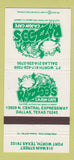 Matchbook Cover - Razoo's Cajun Cafe Fort Worth Dallas TX frog 30 Strike