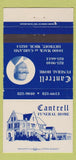 Matchbook Cover - Cantrell Funeral Home Detroit MI 30 Strike