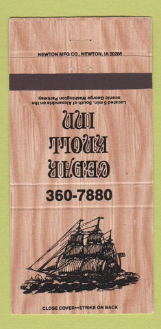 Matchbook Cover - Cedar Knoll Inn Alexandria VA 30 Strike