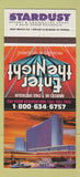 Matchbook Cover - Stardust Hotel Casino Las Vegas NV  30 Strike
