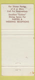Matchbook Cover - Pier 51 Seafood Restaurant Spokane WA 30 Strike