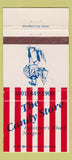 Matchbook Cover - Candy Store Bannister's Wharf Newport RI 30 Strike