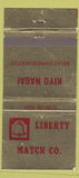 Matchbook Cover - Liberty Match Kiyo Nagai WEAR 30 Strike