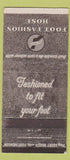 Matchbook Cover - Foot Fashion Hose New York City WEAR 30 Strike