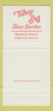 Matchbook Cover - Chances R Restaurant York NE 30 Strike
