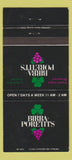 Matchbook Cover - Birra Poretti's Houston Dallas TX WEAR 30 Strike