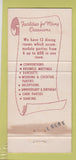 Matchbook Cover - Gus Genetti Hotel Motel Hazleton PA WEAR 30 Strike