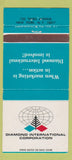 Matchbook Cover - Diamond International Corp New York City 30 Strike