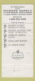 Matchbook Cover - Pioneer Hotel Laughlin NV WEAR 30 Strike
