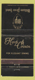 Matchbook Cover - William Penn Hotel Pittsburgh PA 30 Strike