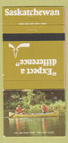 Matchbook Cover - Saskatchewan SK Tourism  30 Strike