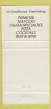 Matchbook Cover - My Brother's Place South Wellfleet MA 30 Strike