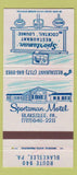 Matchbook Cover - Sportsman Restaurant Blakeslee PA 30 Strike