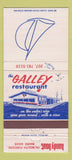 Matchbook Cover - Galley Restaurant Falmouth ME 30 Strike