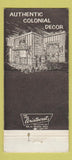 Matchbook Cover - Wolf's Den Restaurant Knox PA WEAR 30 Strike