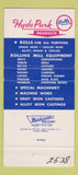 Matchbook Cover - Hyde Park Foundry Machine PA 30 Strike