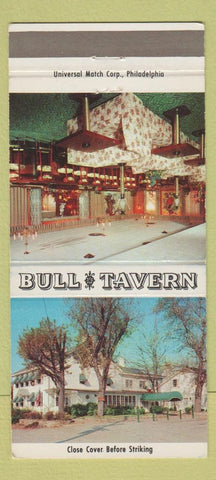 Matchbook Cover - Bull Tavern Phoenixville PA 30 Strike