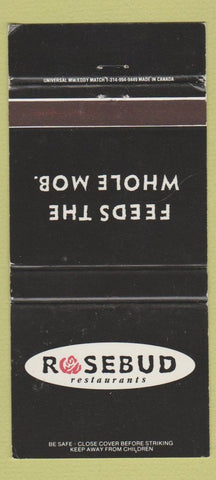 Matchbook Cover - Rosebud Restaurants Chicago IL WEAR 30 Strike