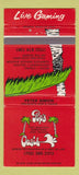 Matchbook Cover - Pop's Motel CASino Jean NV 30 Strike