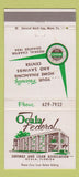 Matchbook Cover - Ocala Federal Savings Loan Ocala FL 30 Strike