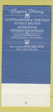 Matchbook Cover - Santa Maria Club CA 30 Strike