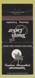 Matchbook Cover Cpt Alexander's Moonraker Davy's Locker Fort Wayne IN 30 Strike