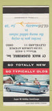 Matchbook Cover - Cy Mack 1959 Oldsmobile Cleveland OH Super 88 30 Strike