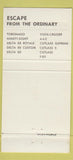 Matchbook Cover - 1969 Oldsmobile Bloomsburg PA 30 Strike