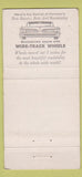 Matchbook Cover - 1959 Pontiac Dempsey's Great Barrington MA WORN 30 Strike