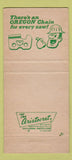 Matchbook Cover - Oregon Saw Chain Portland OR 30 Strike