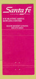 Matchbook Cover - Santa Fe Hotel Casino Las Vegas NV 30 Strike
