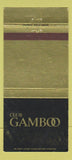 Matchbook Cover - Club Gamboo Denver Colorado 30 Strike