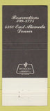 Matchbook Cover - Club Gamboo Denver Colorado 30 Strike
