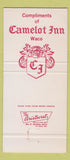 Matchbook Cover - Camelot Inn Waco TX WEAR 30 Strike