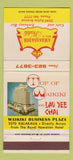 Matchbook Cover - Ambassador Hotel Waikiki Hawaii 30 Strike