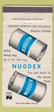 Matchbook Cover - Nuodex Chemical Canada WORN 30 Strike