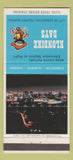 Matchbook Cover - Klondike Days Edmonton AB tourism 30 Strike