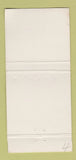 Matchbook Cover - Polynesian Village Walt Disney World WEAR 30 Strike