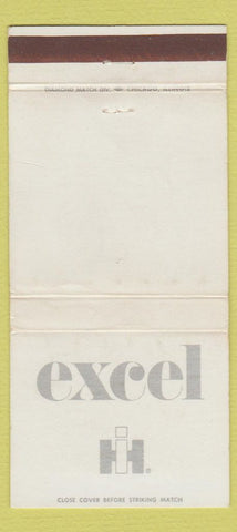 Matchbook Cover - International Harvester Tractors Excel WEAR 30 Strike