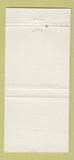 Matchbook Cover - Zehnder's Restaurant Frankenmuth MI 30 Strike