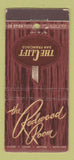Matchbook Cover - Clift Redwood Room San Francisco CA 30 Stick