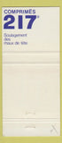 Matchbook Cover - Roy Pharmacy Place Ste Foy QC  30 Strike