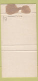 Matchbook Cover - Salon Romain St Roch Place Laurier QC girlie 30 Strike