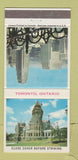 Matchbook Cover - Toronto ON Tourism Canadian Railroad 30 Strike