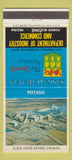 Matchbook Cover - Saskatchewan Tourism SK Potash 30 Strike