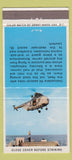 Matchbook Cover - Sikorsky Helicopter Royal Canadian Navy 30 Strike
