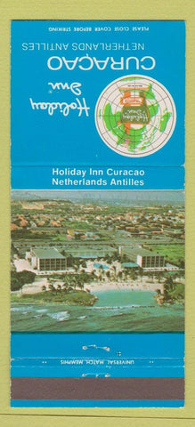 Matchbook Cover - Holiday Inn Curacao Netherlands Antilles 30 Strike