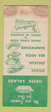 Matchbook Cover - John's Restaurant Bartow FL WEAR 30 Strike