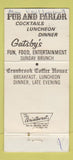 Matchbook Cover - Ted's Old Town Inn Bloomfield Hills MI 30 Strike