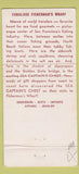 Matchbook Cover - Sea Captain's Chest San Francisco CA WEAR 30 Strike